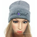 Export to Europe High Quality Embroidered Patch Beanie